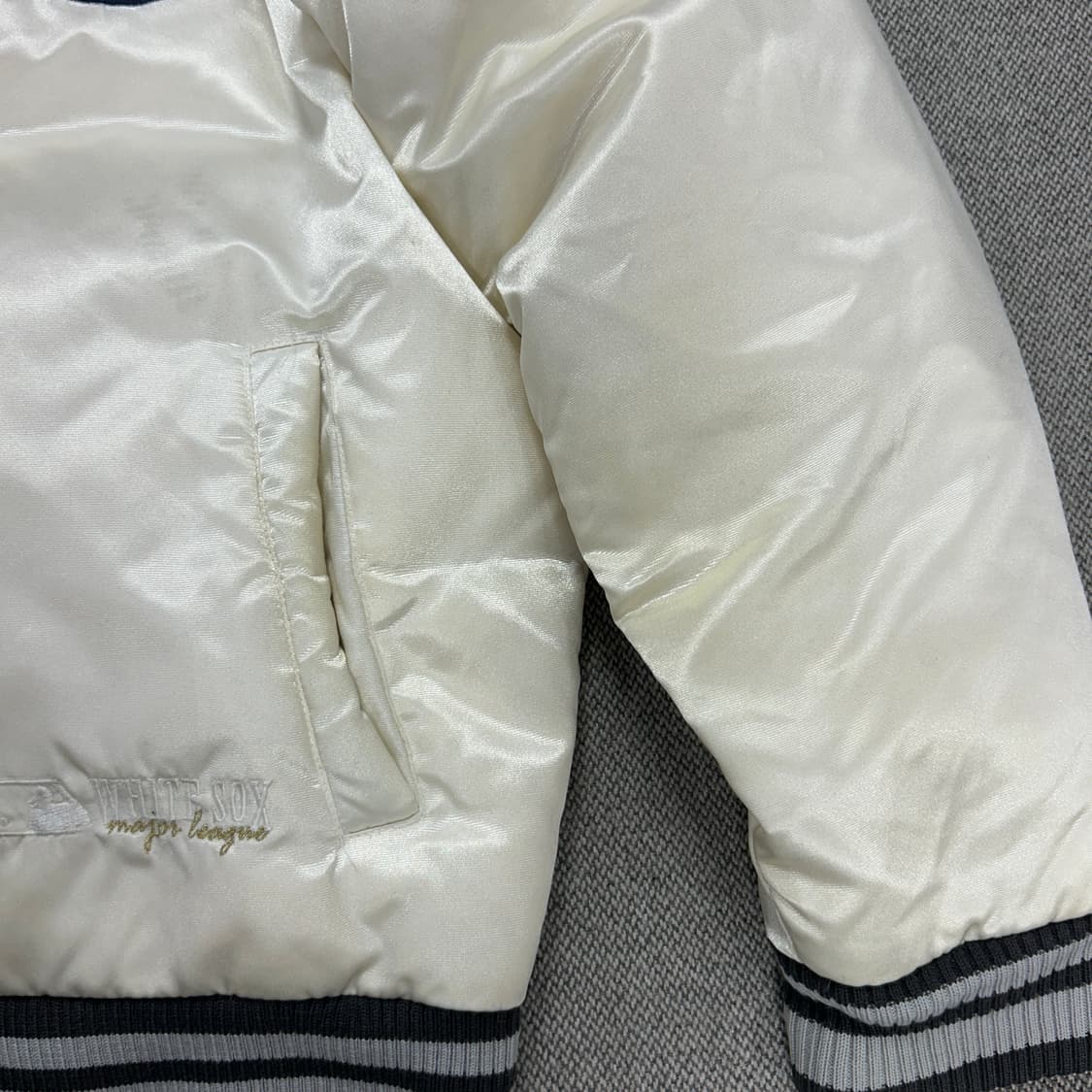MLB 화이트삭스 패디드 바시티자켓(100) 상품이미지3