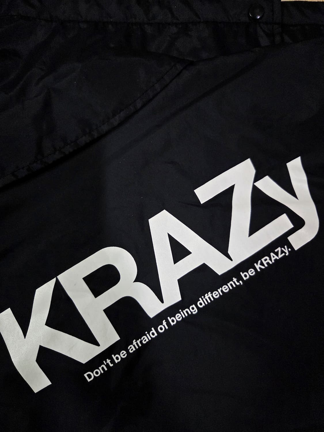 KRAZY 블랙 코치 재킷 상품이미지6