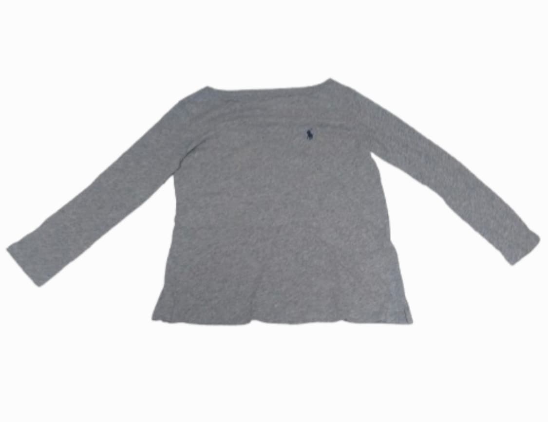 폴로 랄프로렌 7부 보트넥 롱슬리브 그레이 상품이미지2