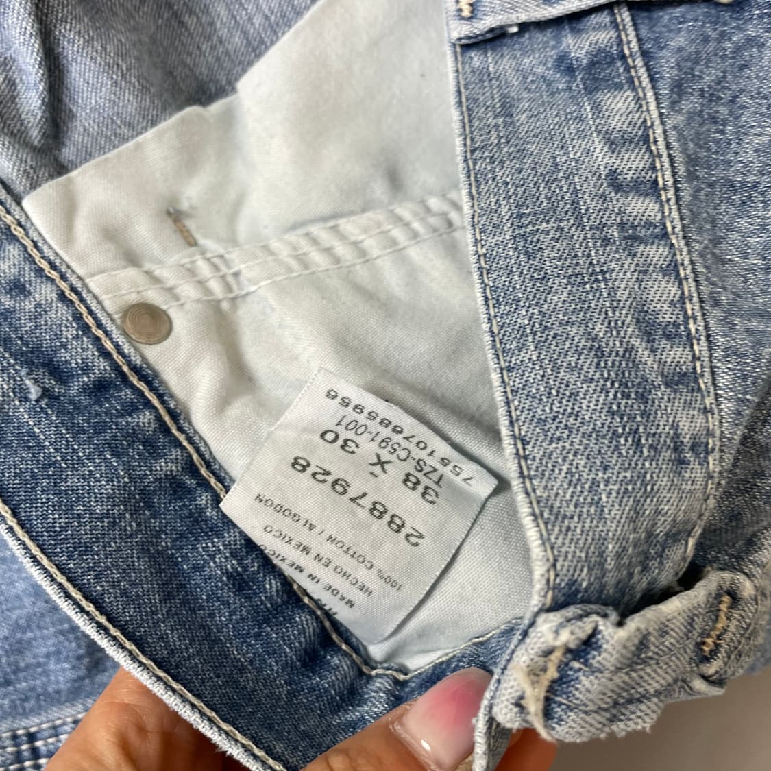 (38) Lee 38x30 덩가리스 카펜더 데님 팬츠 상품이미지5