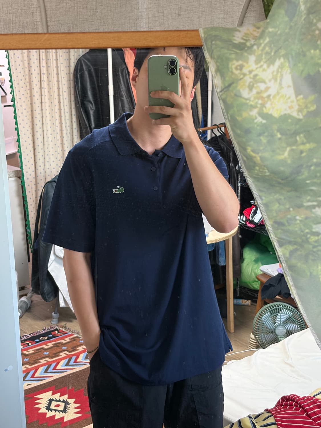 2XL) 라코스테 스포츠 골프 카라티 냉감 여름용 카라티 상품이미지8