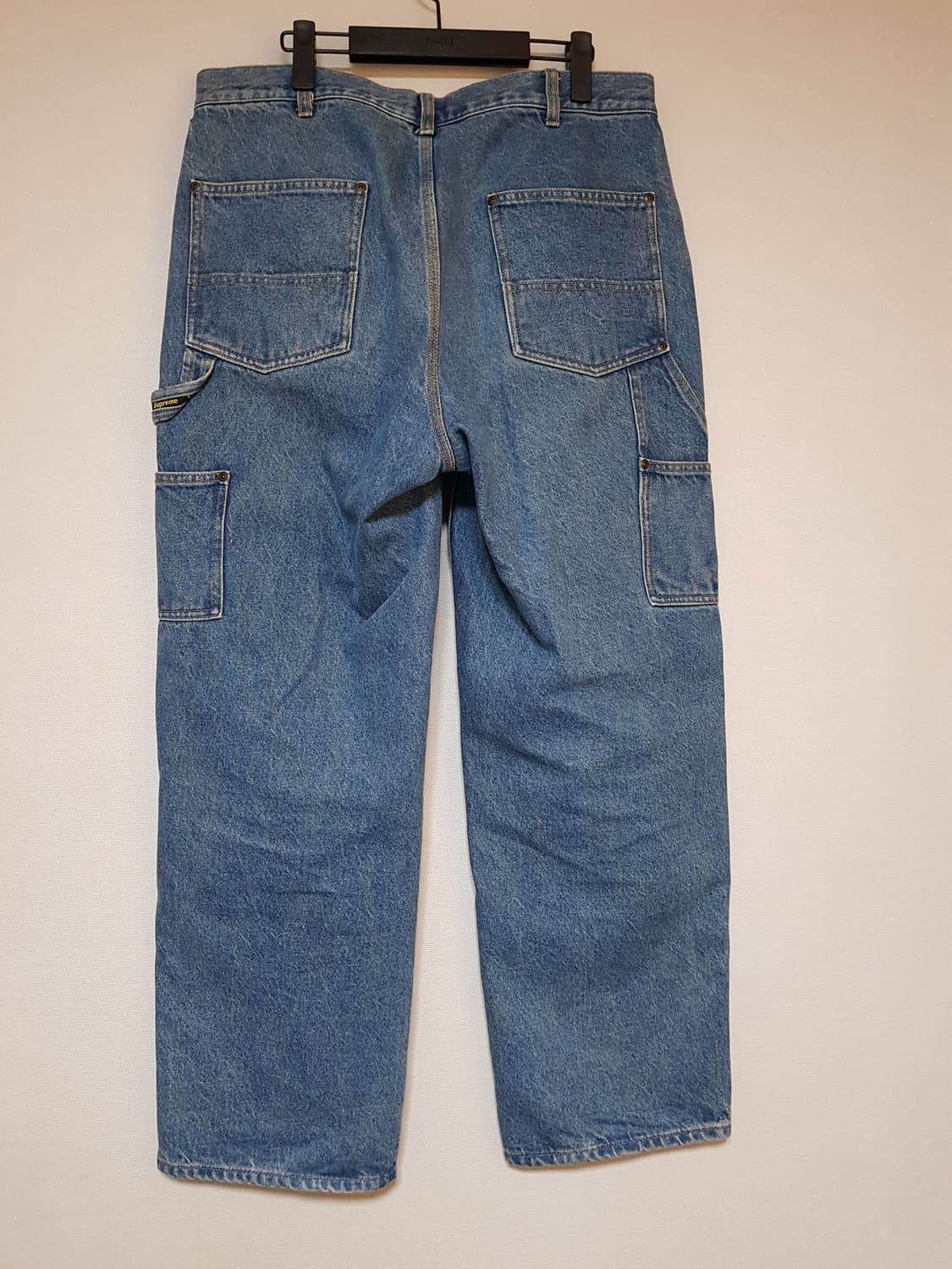 슈프림 더블니 데님 팬츠 진 워시드 인디고 24SS 상품이미지3