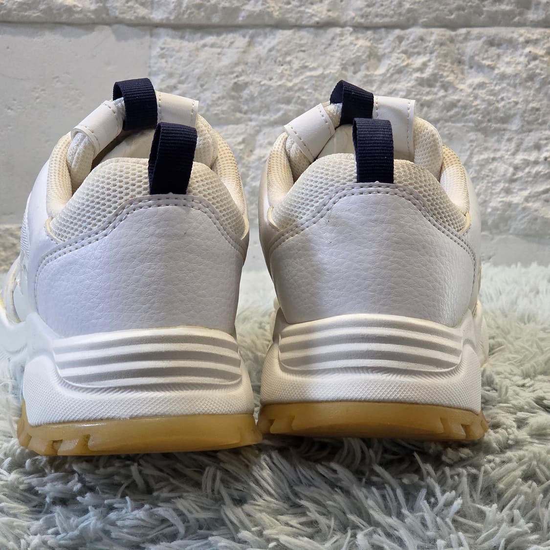 1a-14:헤드 1950 청키 화이트 스니커즈(235)-거의새거 상품이미지3