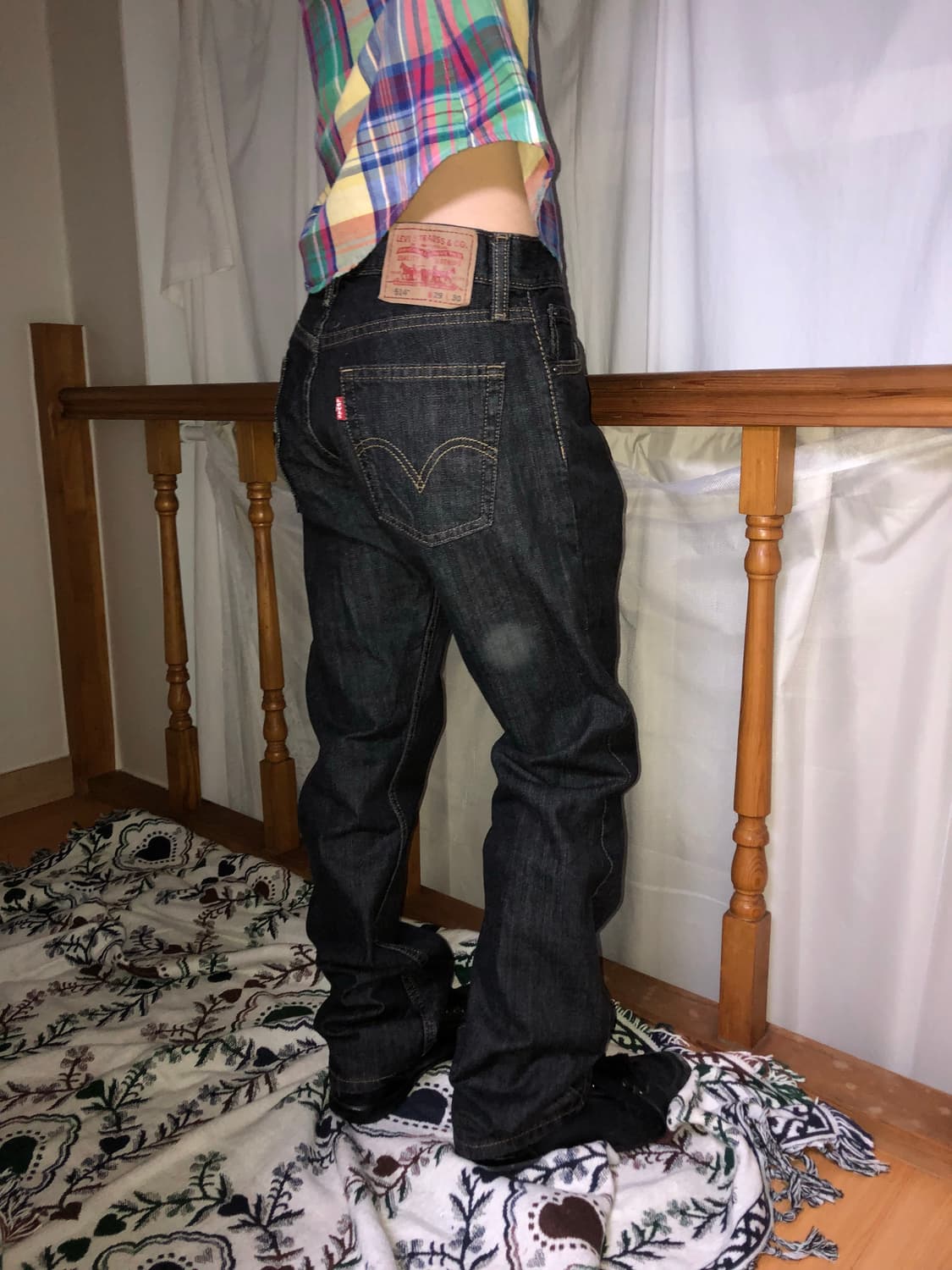 Levi's 514™ / Straight Raw Denim Pants 상품이미지2