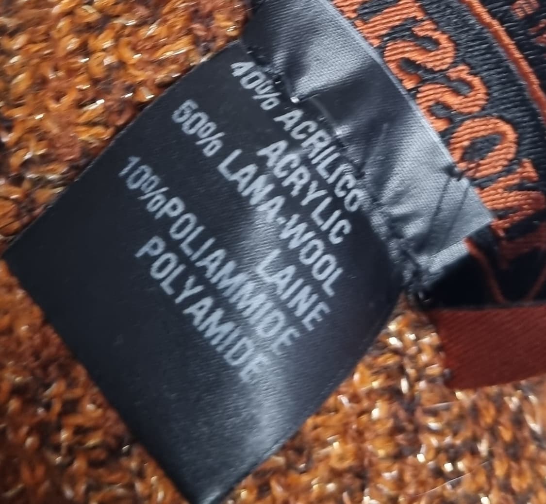 미쏘니 브라운 패턴 목도리 상품이미지4