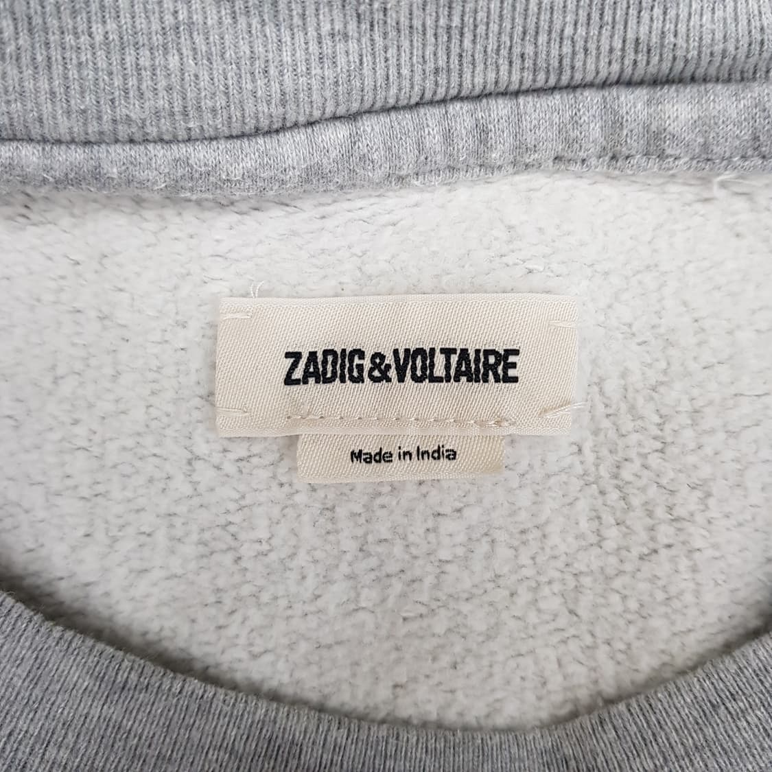 
쟈딕앤볼테르 레터링 맨투맨 S사이즈 상품이미지6