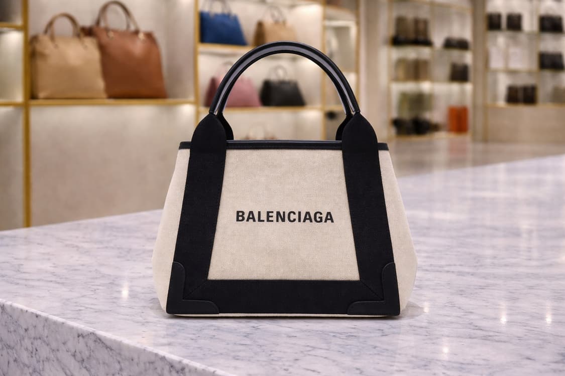 [A급] 발렌시아가 카바스 토트백 XS 판매합니다!!! 상품이미지1