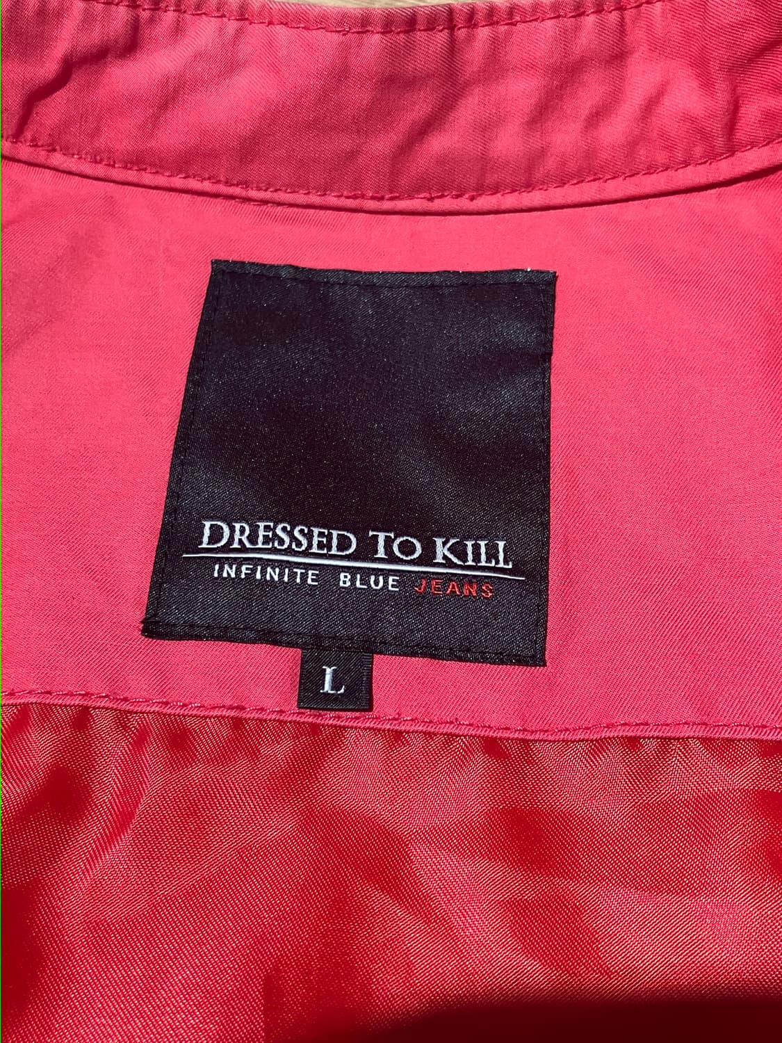 Dress to kill 비비드 핑크 라이더 자켓 L 상품이미지7