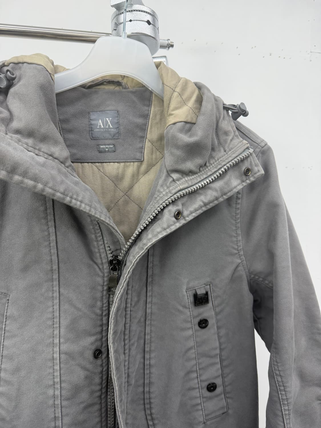 Armani Exchange Hooded Field Jacket 상품이미지7