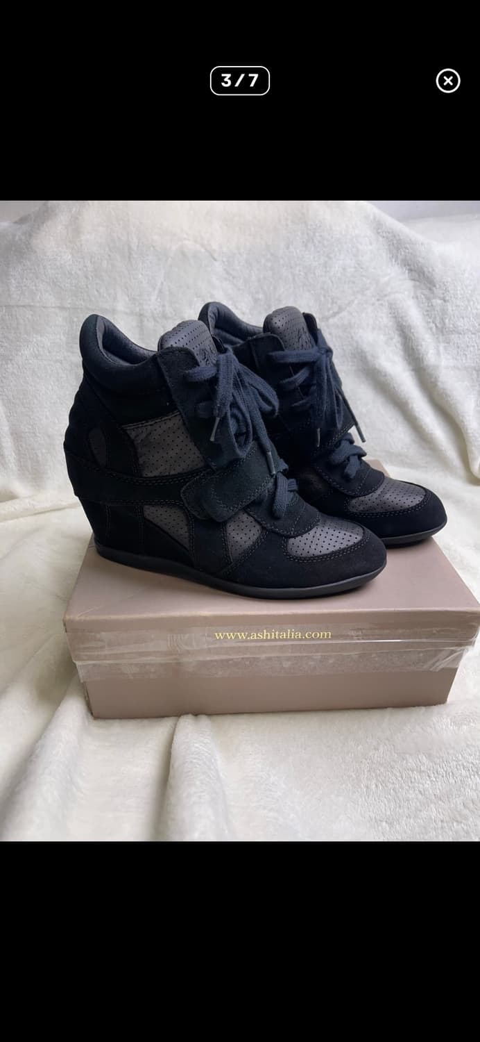 Ash 아쉬 하이탑 웨지힐 스니커즈 상품이미지3