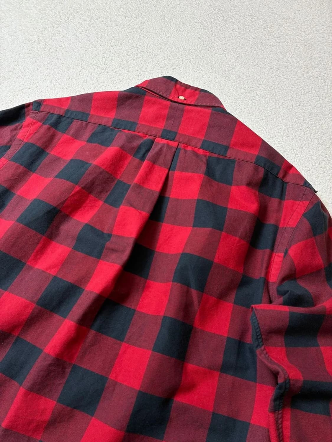 폴로 랄프로렌 깅엄 체크 로고 옥스퍼드 셔츠 PN7240 상품이미지6