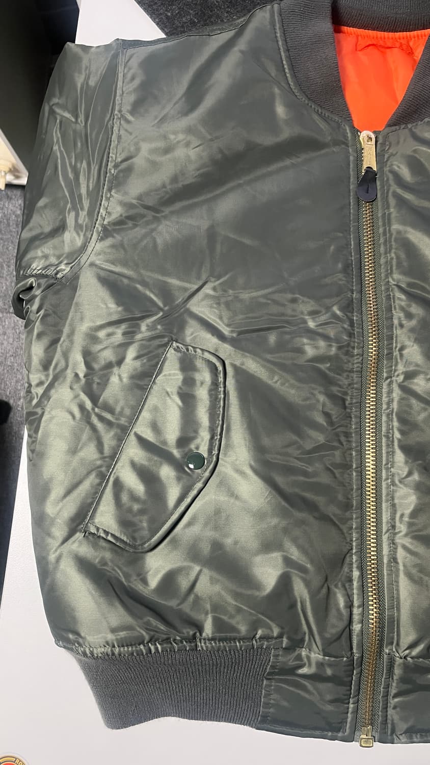 로스코 Ma-1 sagegreen (S) 상품이미지7