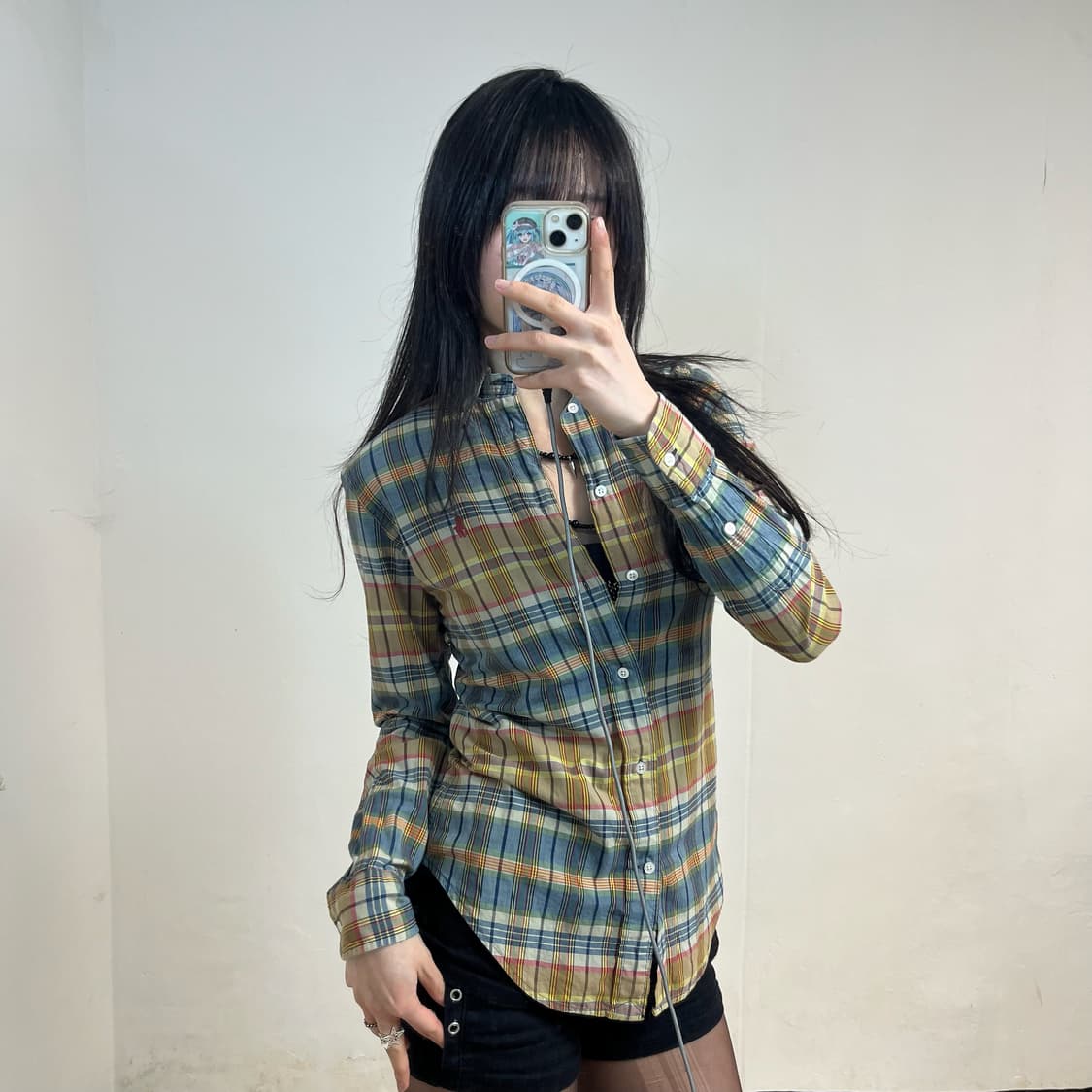 Polo check shirt 상품이미지2