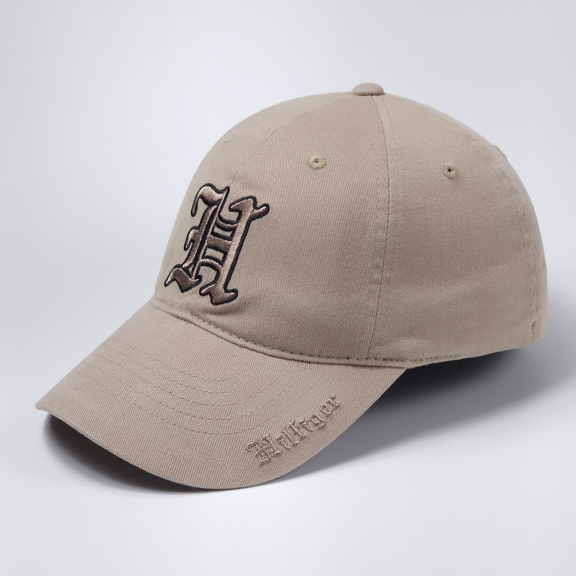타미힐피거 베이지 올드빈티지 볼캡 모자 상품이미지2