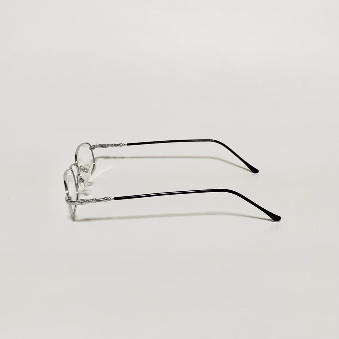 992 데드스탁 빈티지 안경테 슬림 풀메탈 실버 직사각형 남녀공용 픽키 상품이미지4