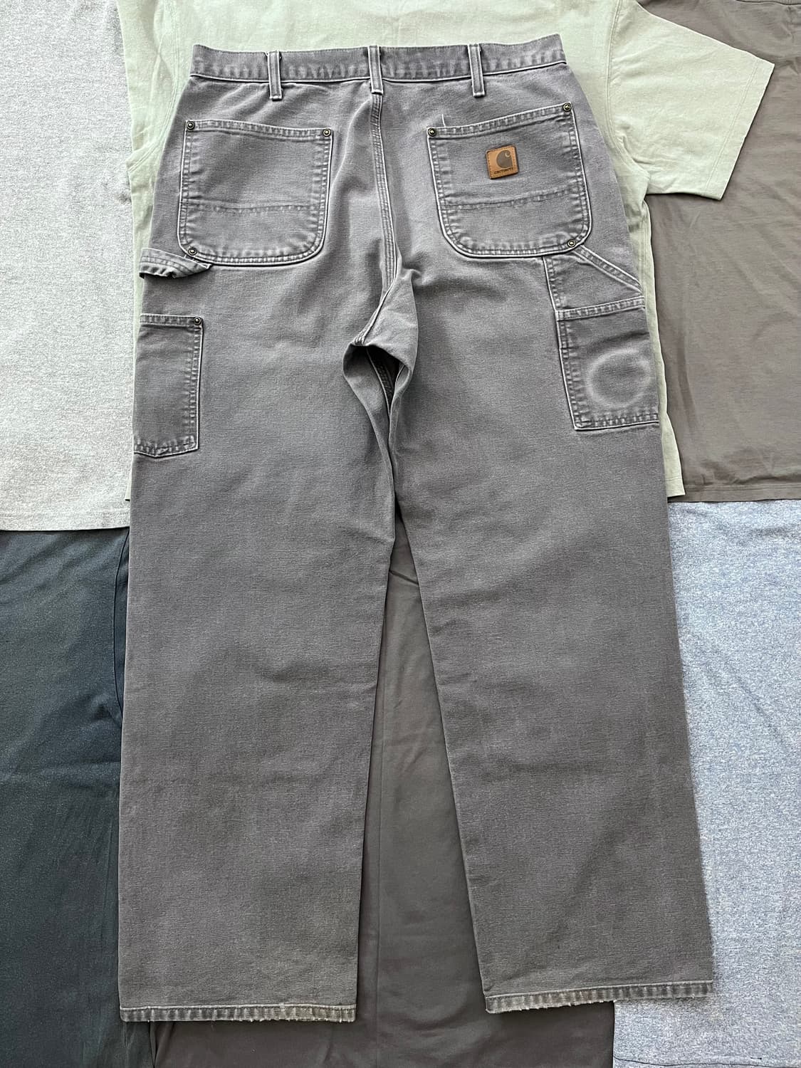 빈티지 칼하트 더블니 팬츠 GVL 덕 캔버스 카펜터 워크 팬츠 상품이미지2
