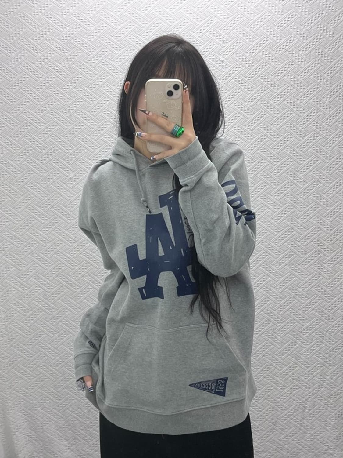 뉴에라 LA다저스 올드스쿨 빅로고 후드티 XL C07943 상품이미지2