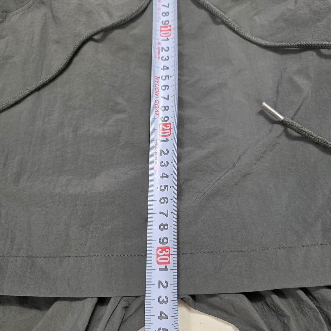 1174 라라폭스 스커트 레이어드 트랙 팬츠 차콜 상품이미지6