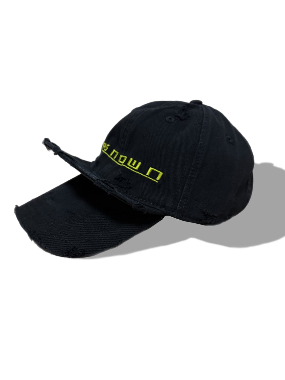 PSN OWN 더블 바이저 캡 블랙 상품이미지3