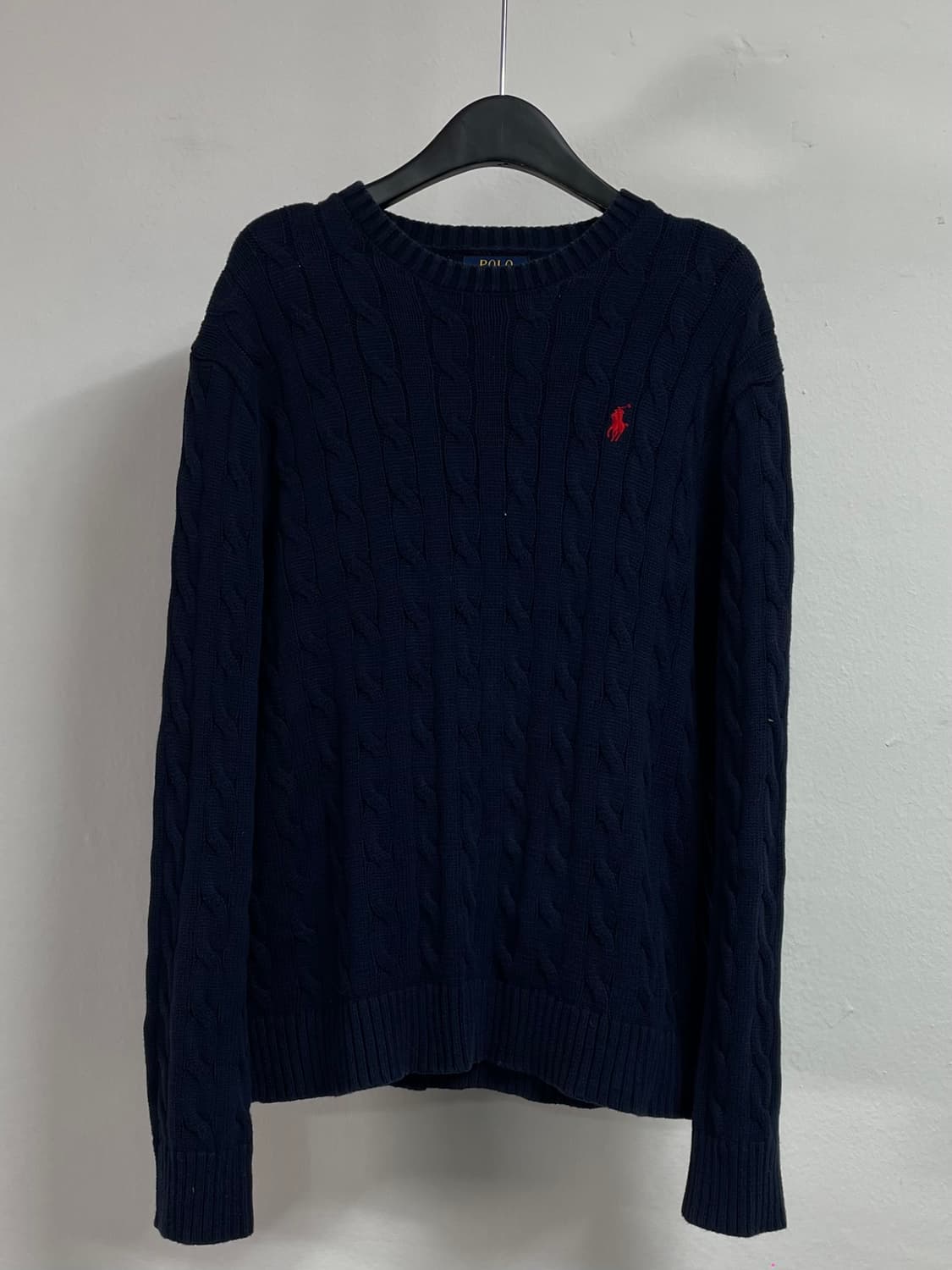  폴로 랄프로렌 네이비 케이블 니트 (on.127)    상품이미지1