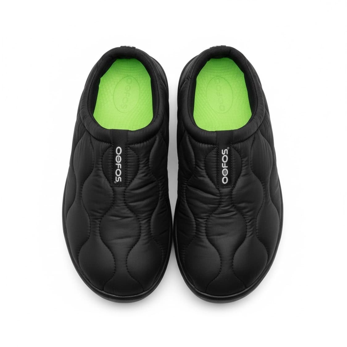 우포스 OOFOOS 블랙 패딩 슬리퍼 280 상품이미지1