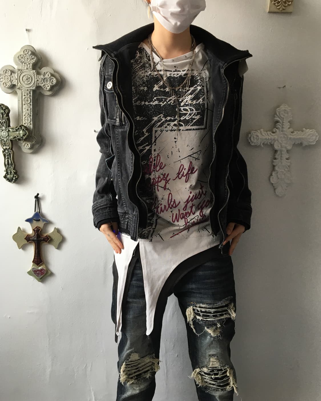 In the attic double collar jacket 상품이미지8