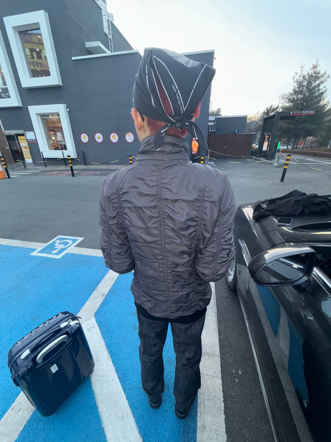 그레이 셔링 빈티지 푸퍼 상품이미지7