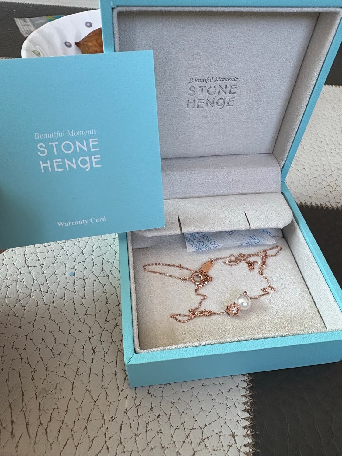 스톤헨지 14k 진주 목걸이 (새상품) 상품이미지3