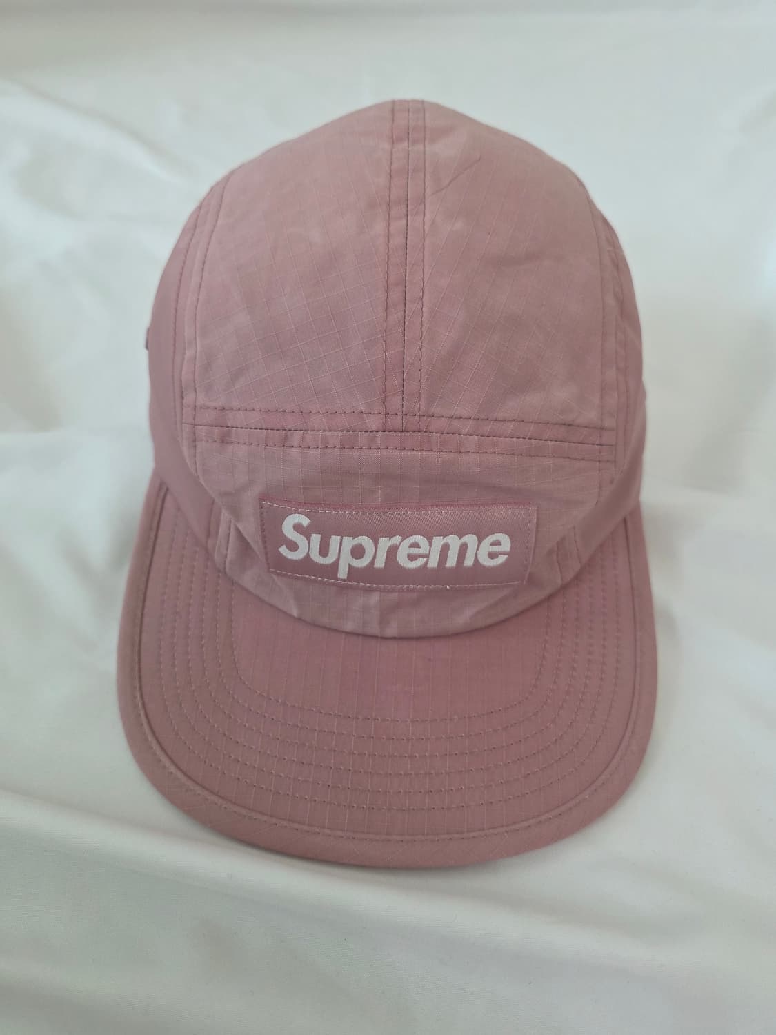 슈프림 왁스드 립스탑 캠프캡 라이트 핑크 상품이미지1