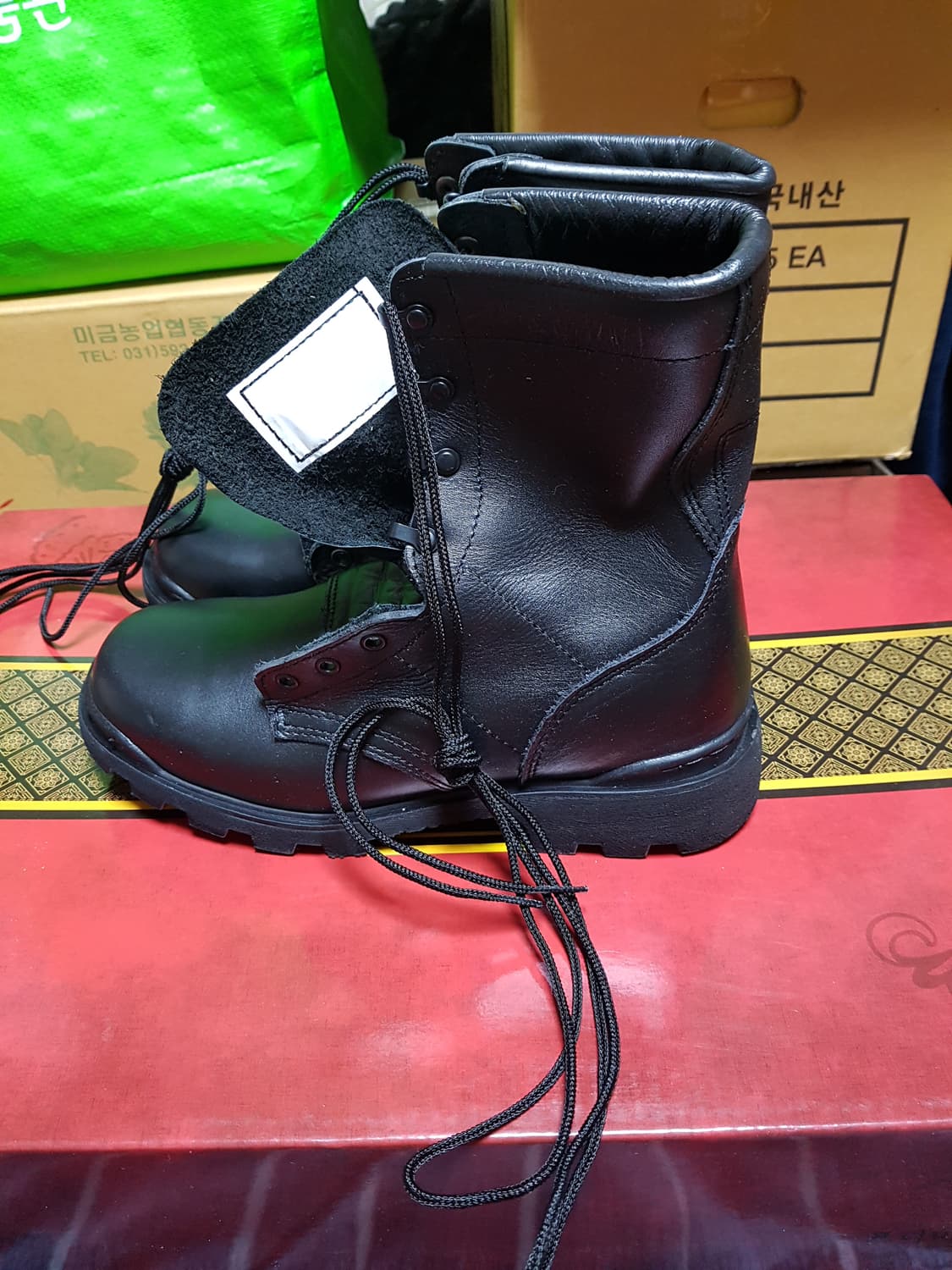 접착화 전투화 군화 255M 판매 상품이미지2