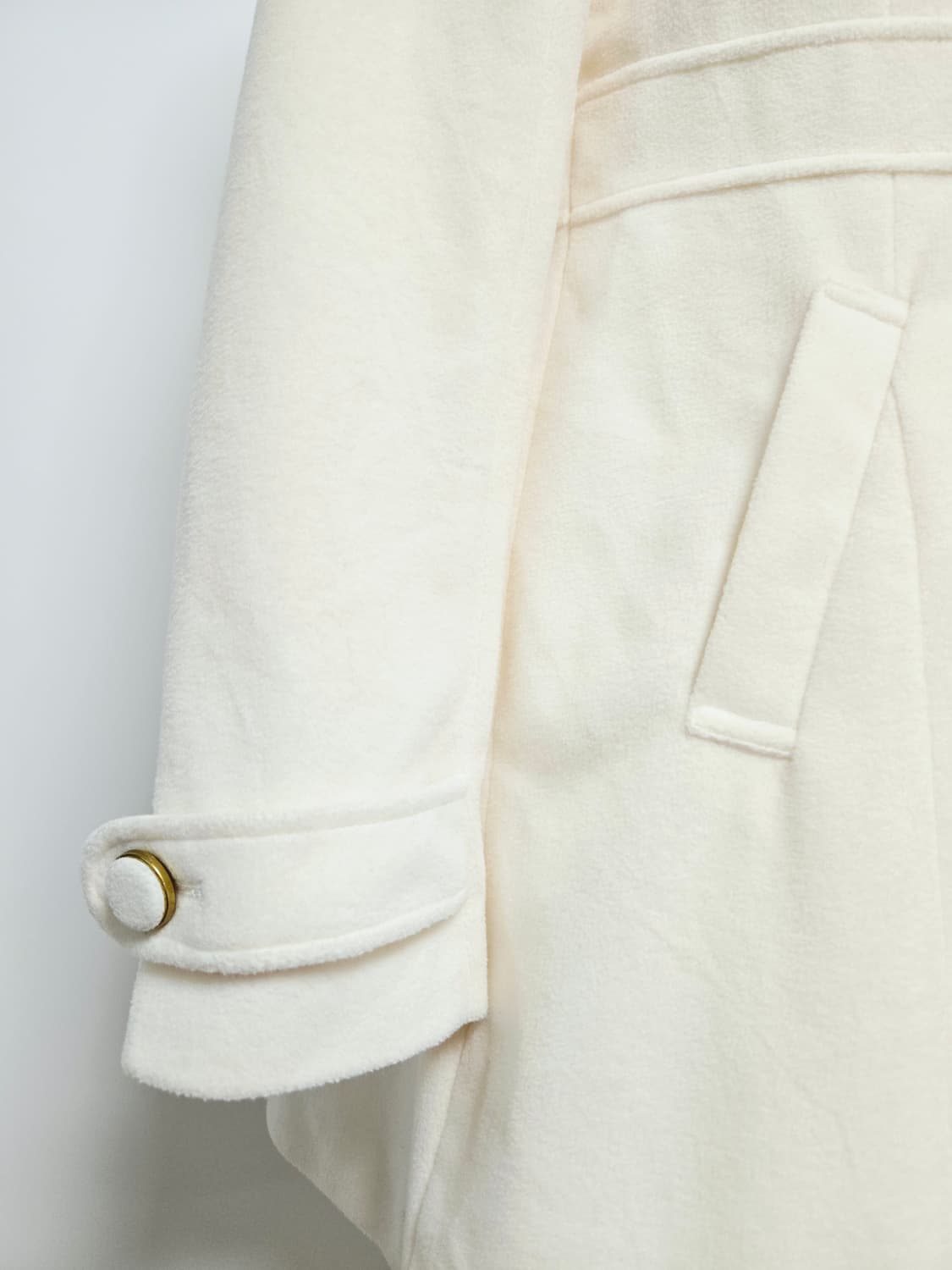 리즈리사 아이보리 코트 상품이미지7