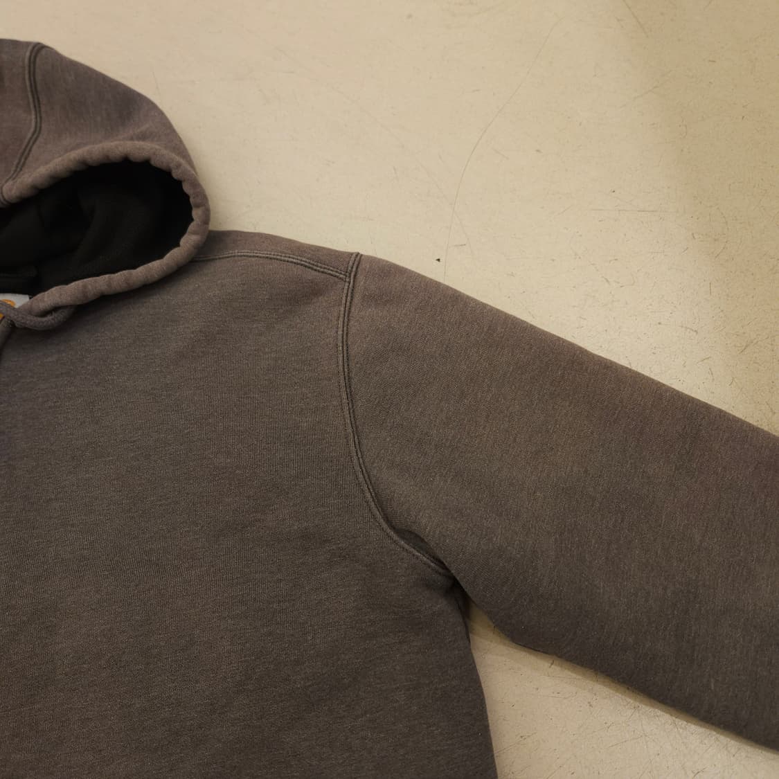 칼하트 페이딩 써멀 후드 집업 상품이미지3