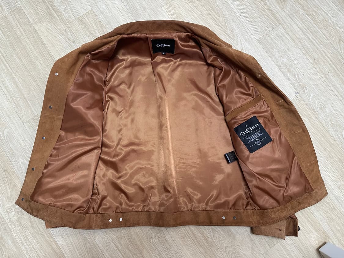 도프제이슨 스웨이드 트러커 자켓 CAMEL / L사이즈 상품이미지3