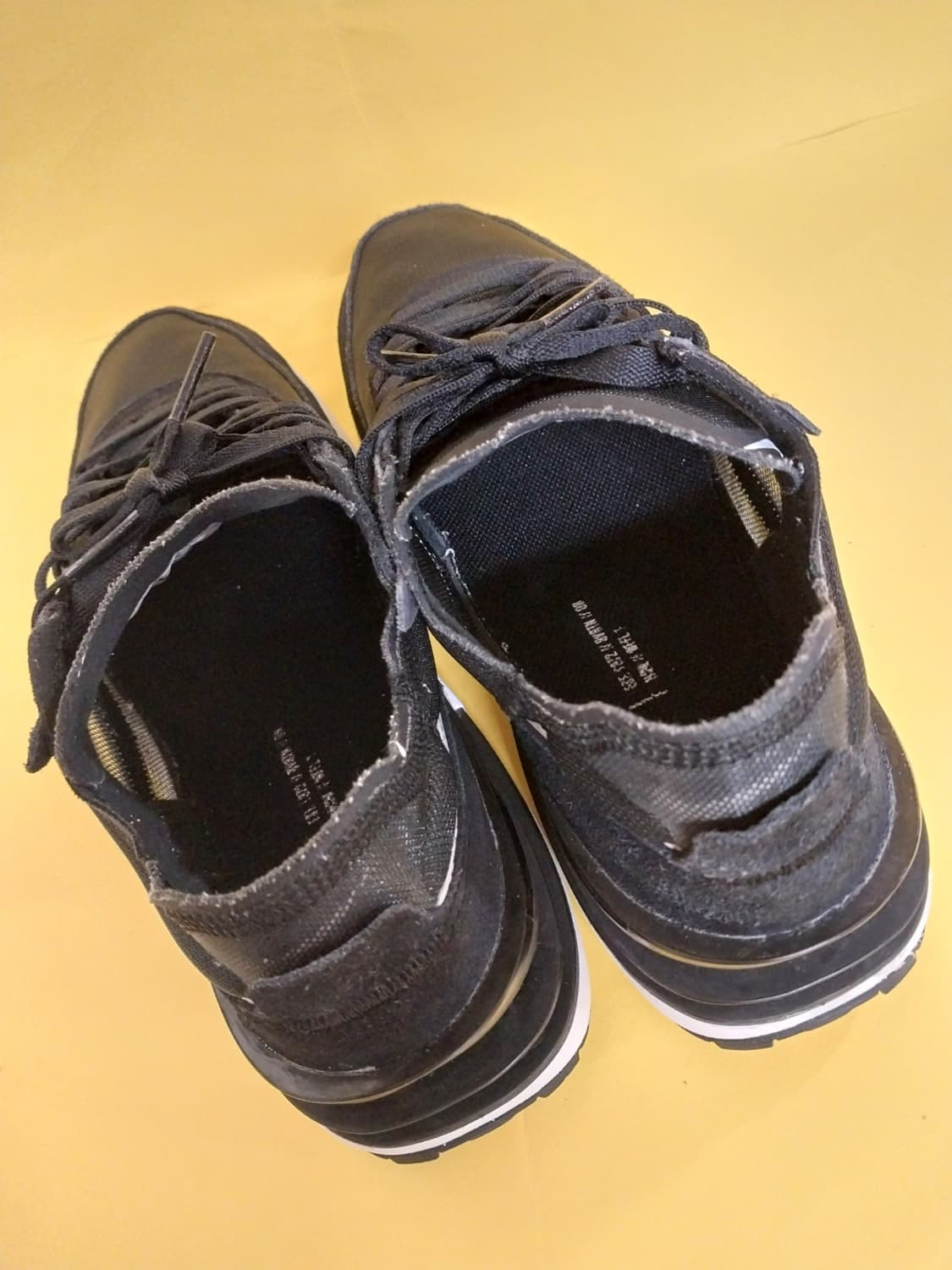 남성 나이키 와플 원 블랙 운동화 (265) 상품이미지6