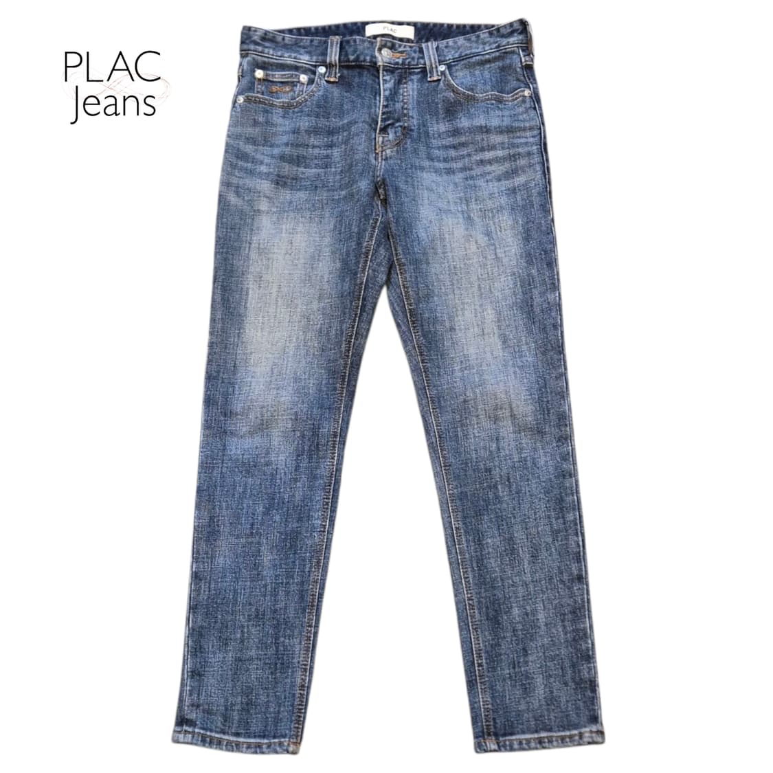 30인치 플랙진 KURZ 슬림핏 워싱청바지  상품이미지1