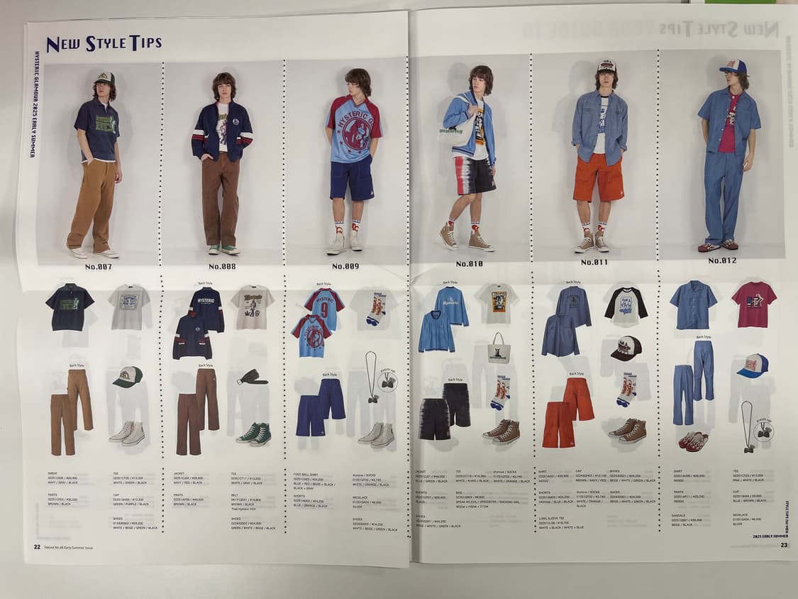 히스테릭글래머 시즌 매거진 브로셔 A 세트 HYSTERIC GLAMOUR 상품이미지7