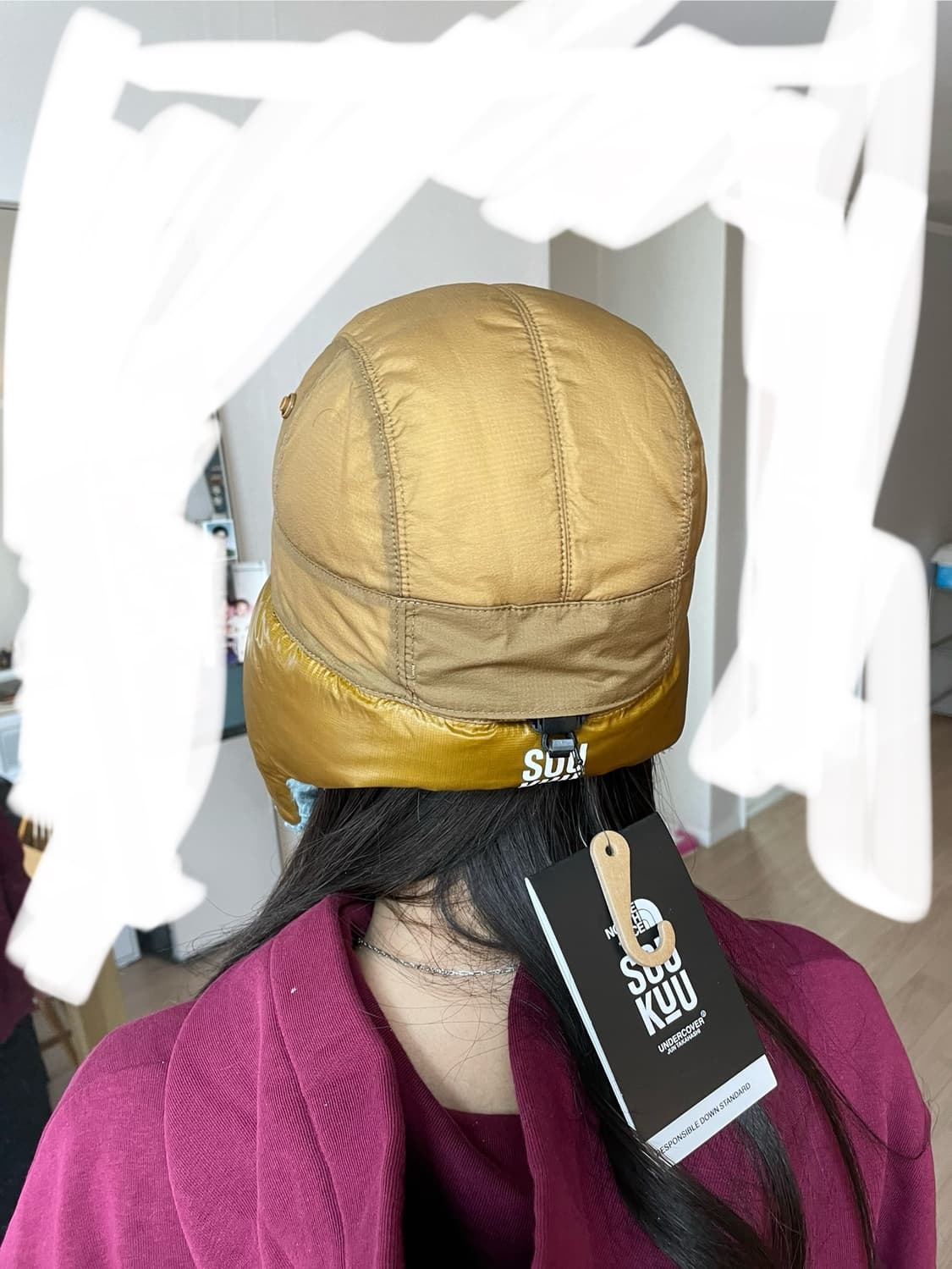 언더커버 노스페이스 다운캡 상품이미지5