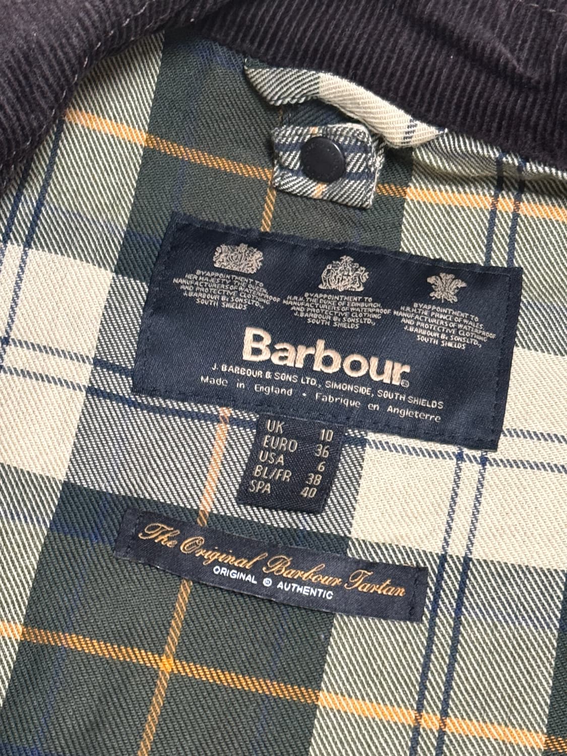 바버 비드넬 세이지 36 (UK 10) 상품이미지3