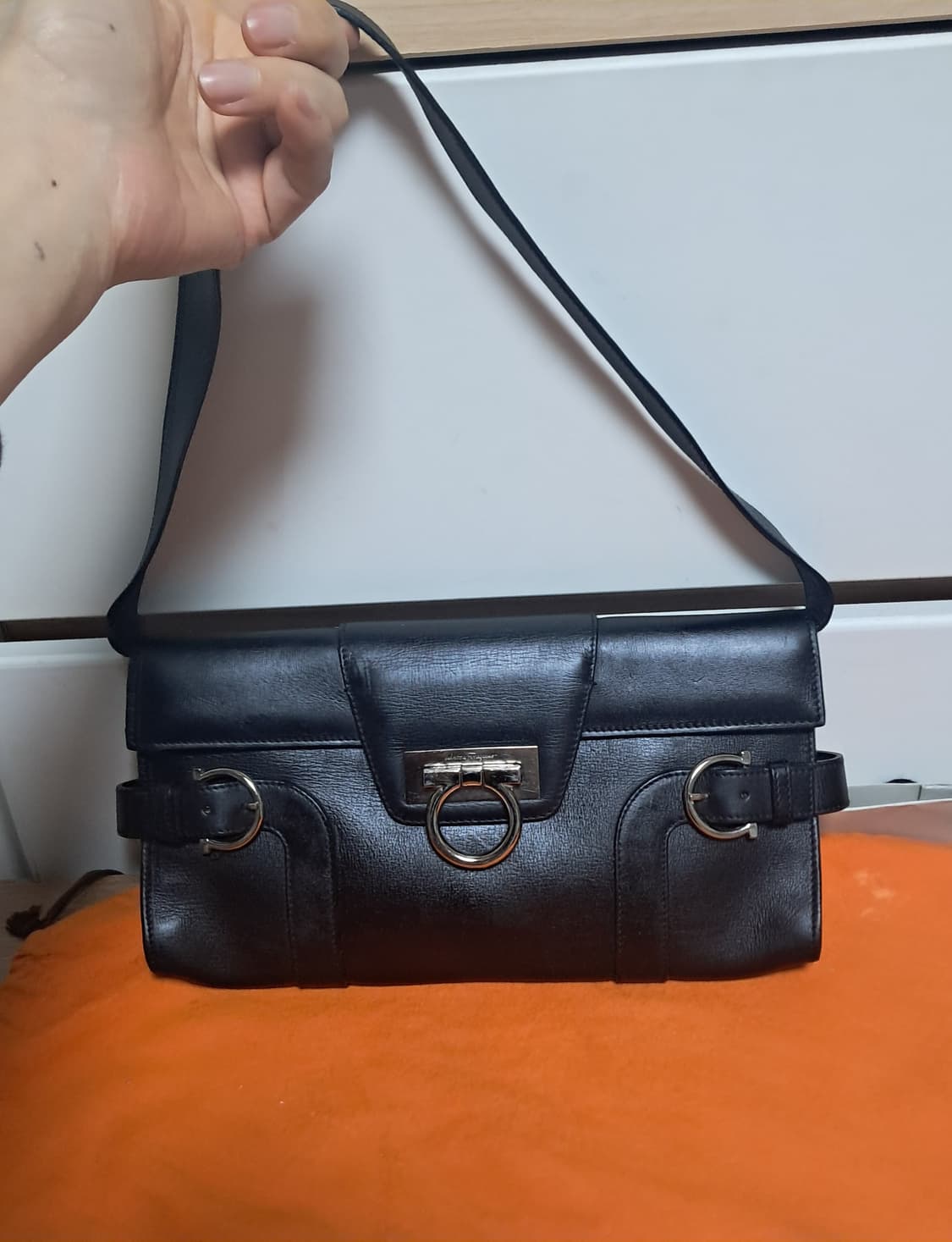 정품 페라가모 간치니 백 숄더백 가방 상품이미지1