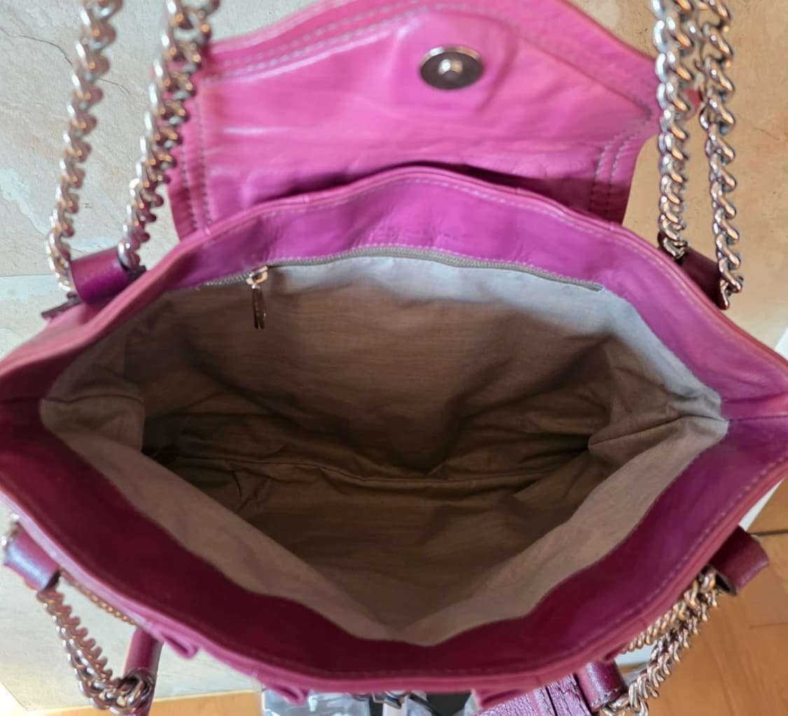 Marc jacobs 믹스드 레더 로젠 퀼티드 숄더백 상품이미지5