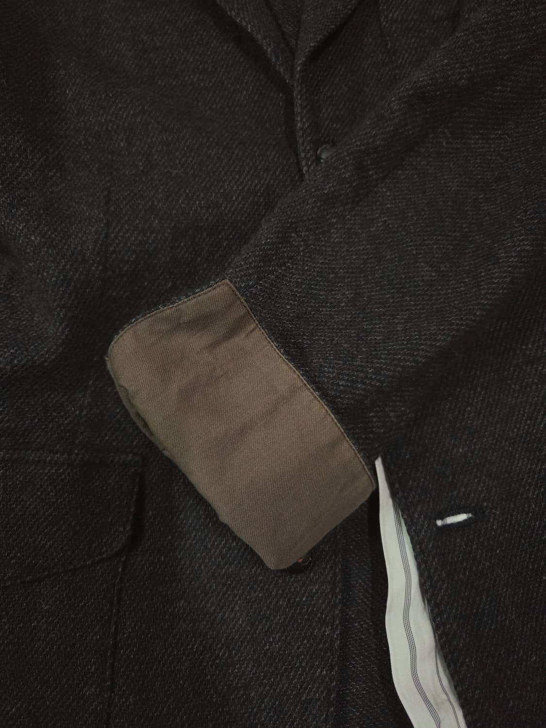 YUICHI SHOMOMA JAPAN 다크 브라운 울 재킷 상품이미지6