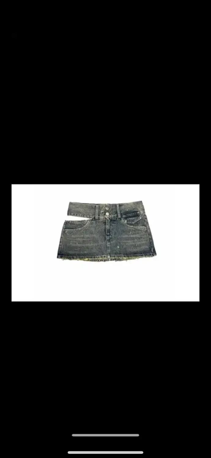 비앤프롬 bnfrom 로우라이즈 데님 청치마 상품이미지1