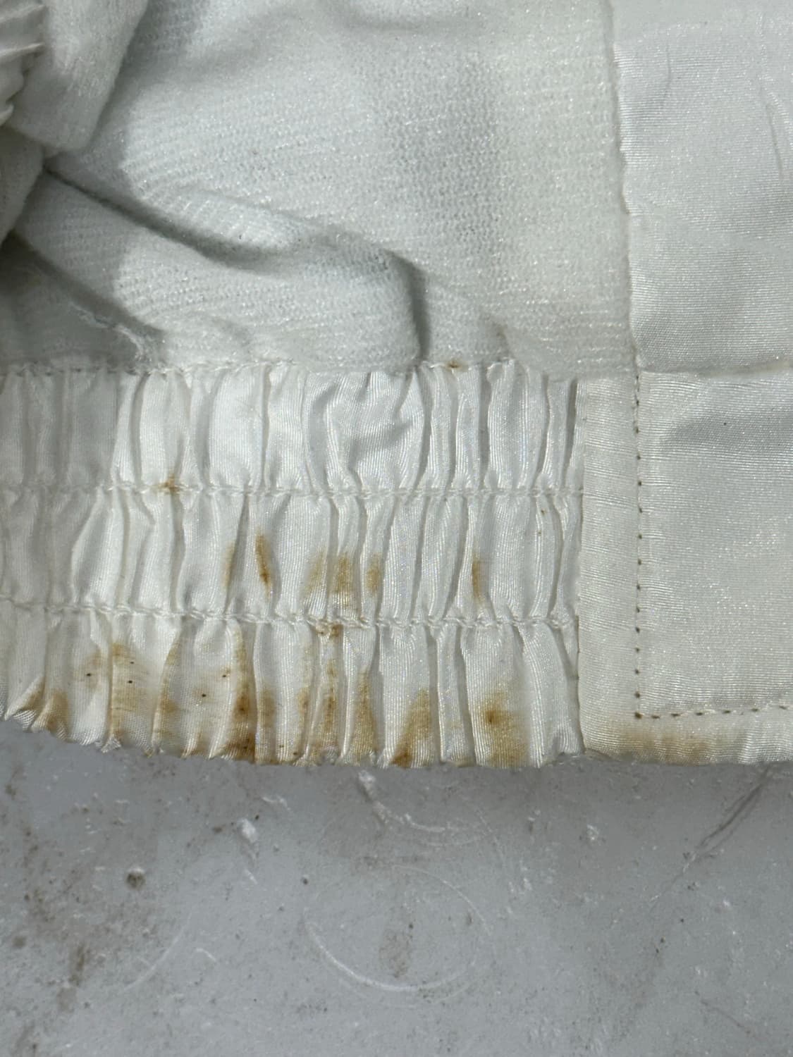 일본 빈티지 화이트 프린팅 바람막이 트랙 자켓 M 상품이미지9