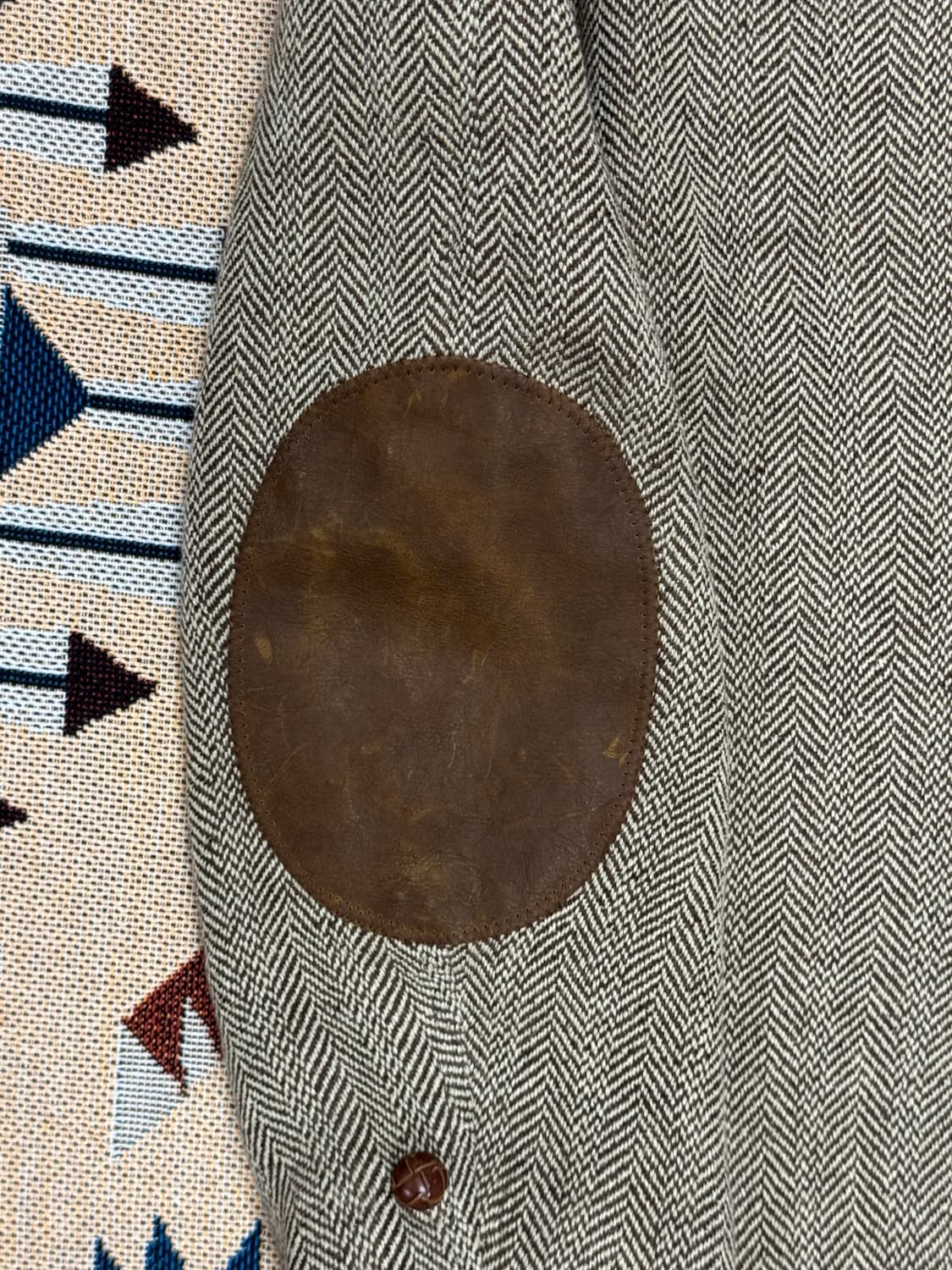 폴로 헤링본 엘보 패치 자켓 42 상품이미지4