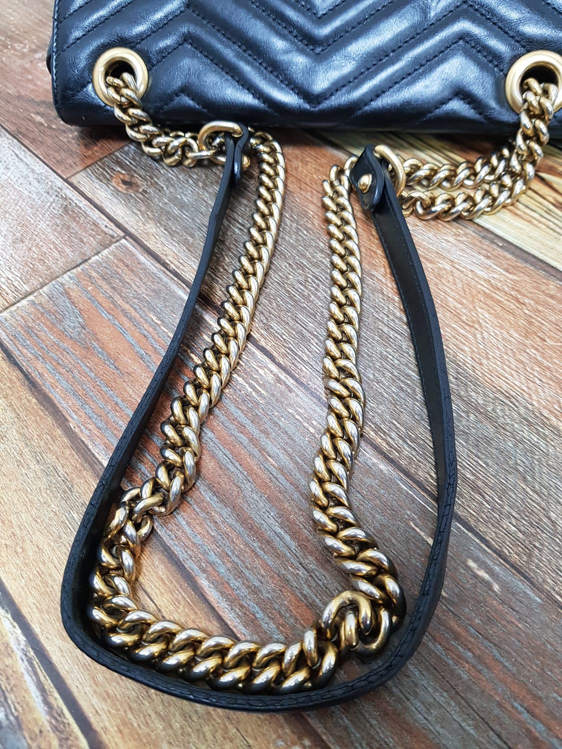 [정품] Gucci 구찌 마몽 마틀라세 체인백 스몰 상품이미지5