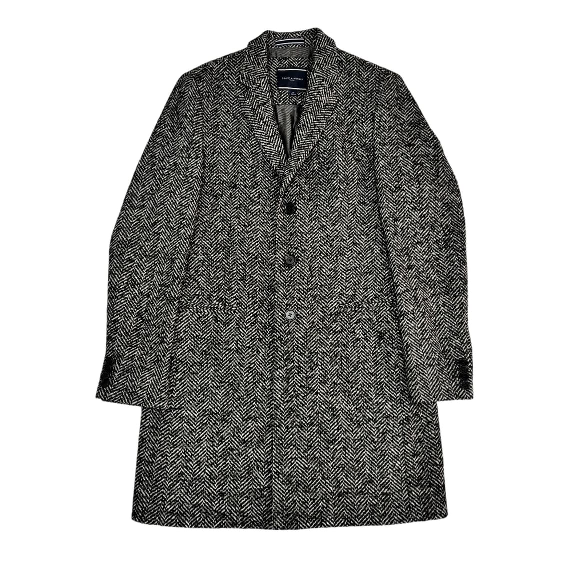 타미힐피거 테일러드 헤링본 코트 상품이미지1