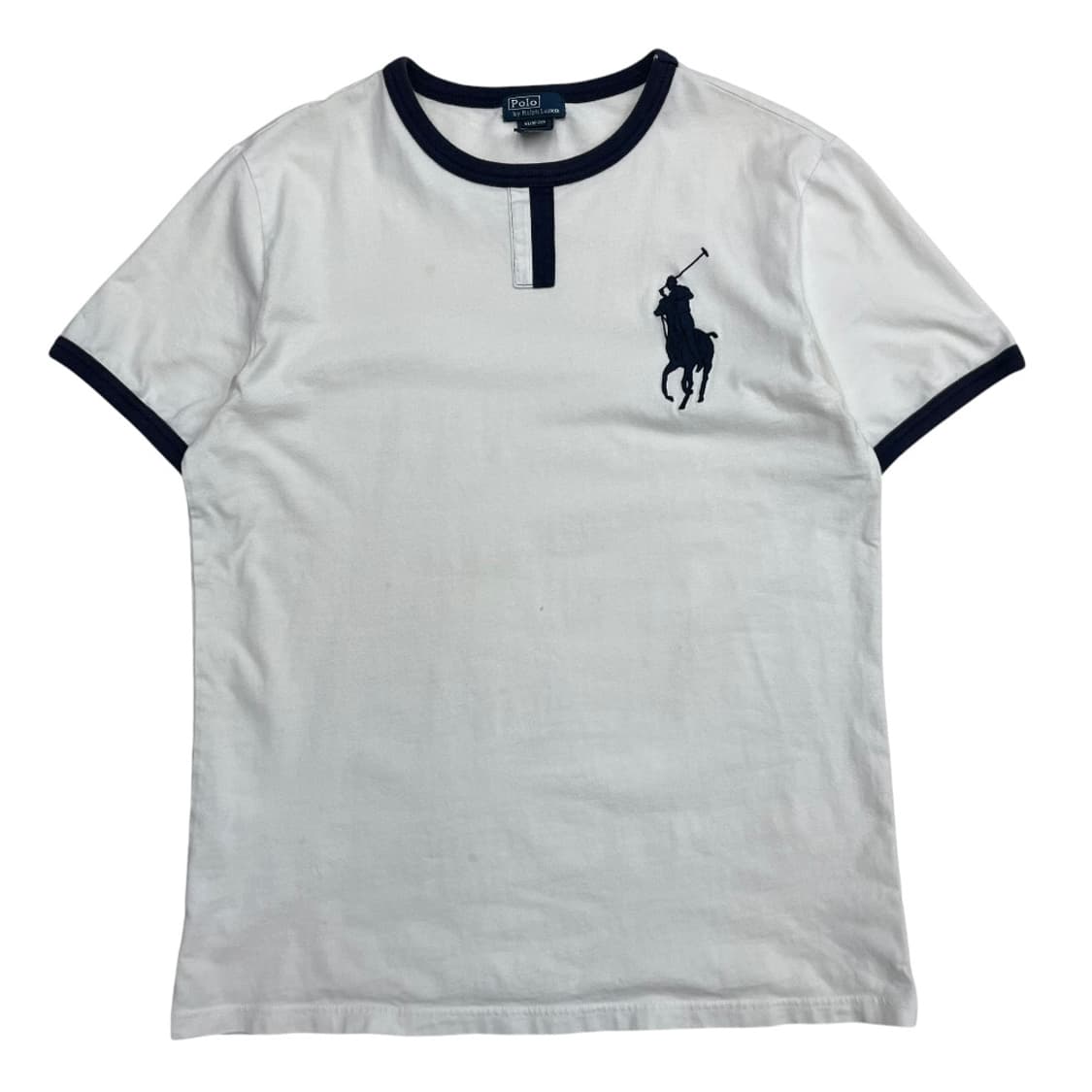 폴로 랄프로렌 빅포니 화이트 링거티 XL 상품이미지2