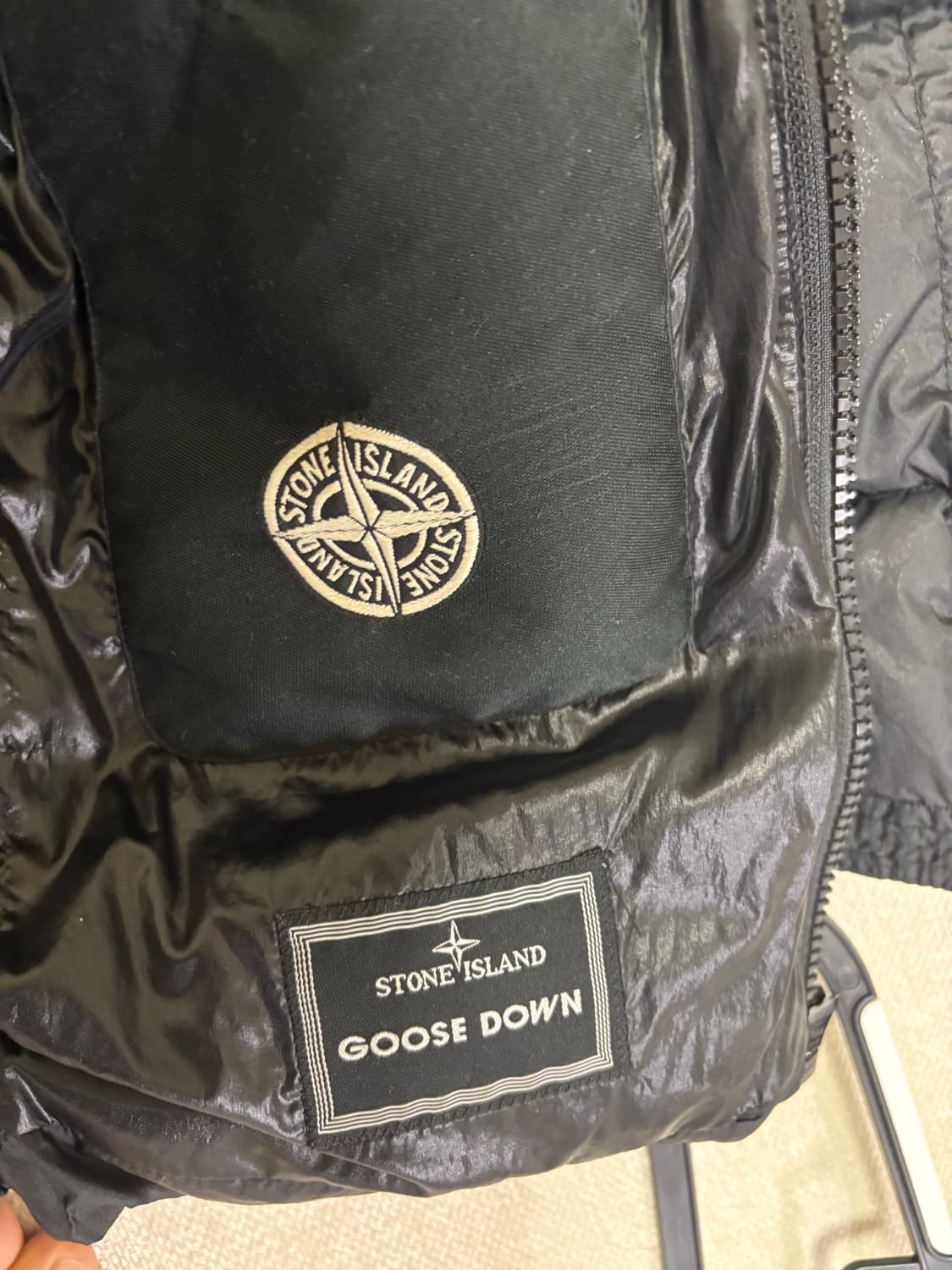 스톤아일랜드 망사와펜 패딩 m 상품이미지4