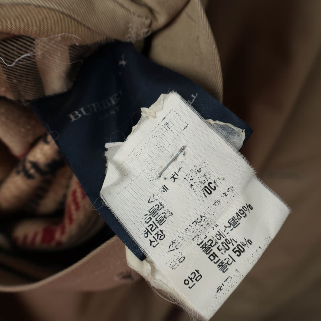 100/버버리 벨티드 더블 트렌치 코트 상품이미지9