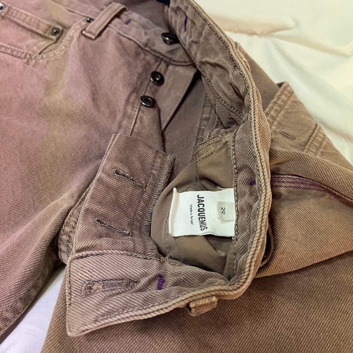 자크뮈스 브라운 데님 상품이미지5